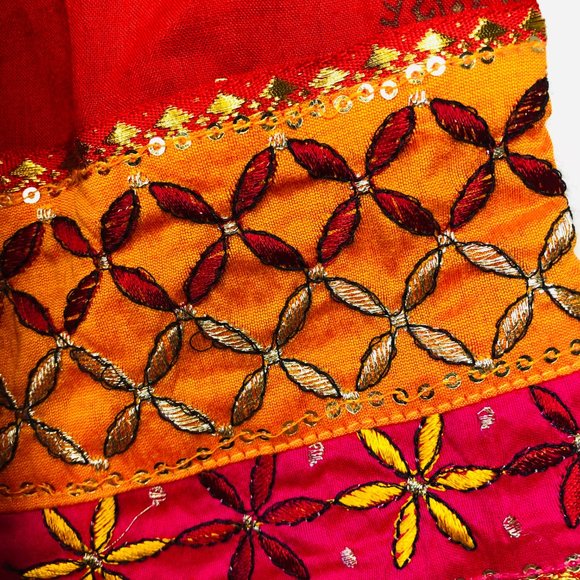 Stunning Hand Crafted Indian Tunic / Dress- NWOT - Picture 5 of 7